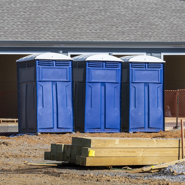 are there any additional fees associated with portable toilet delivery and pickup in Willistown Pennsylvania